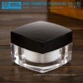 YJ-K Series 5g 15g 30g 50g classical and decorative high clear acrylic square jar